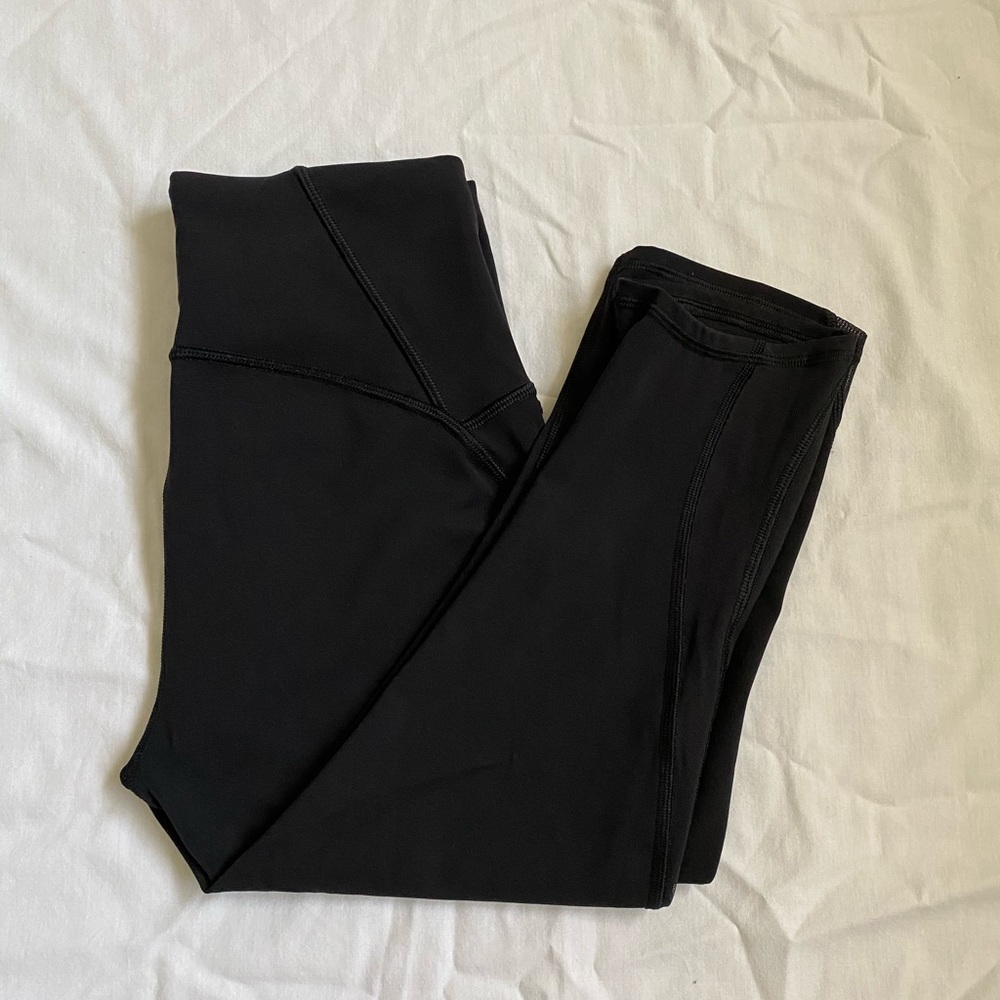 LULULEMON HIGH RISE WUNDER UNDER CROP